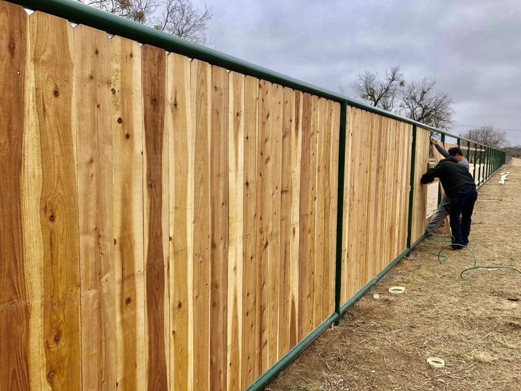 Viking Fencing Cedar Picket Fence 1