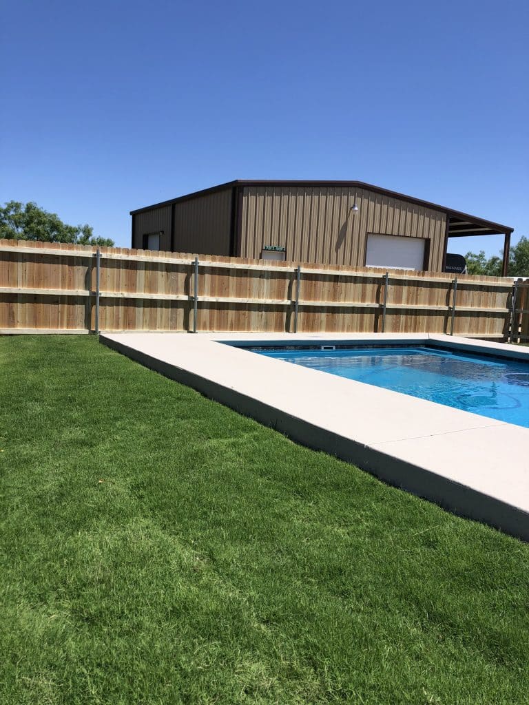 Viking Fencing Cedar Picket Fence 18